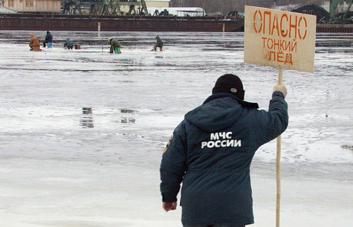 Выходить на лед в Хакасии стало крайне опасно