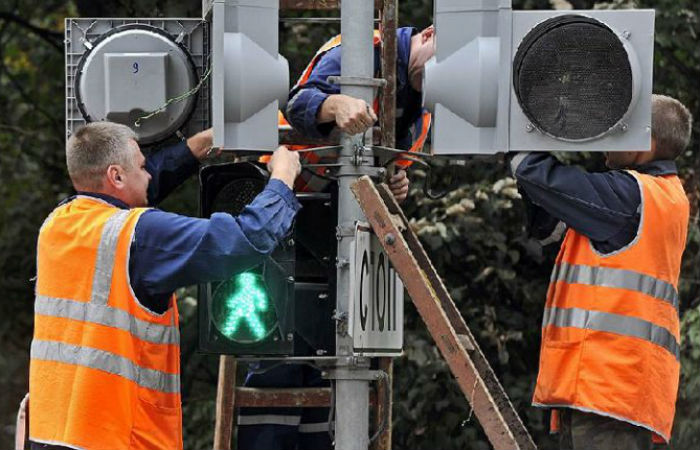 В Абакане заменили больше сотни светофоров