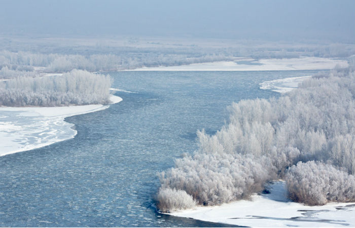 В Хакасии уровень воды в Енисее поднялся на три метра