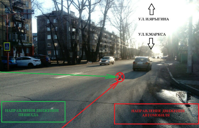 За выходные в Абакане на дорогах пострадали двое детей