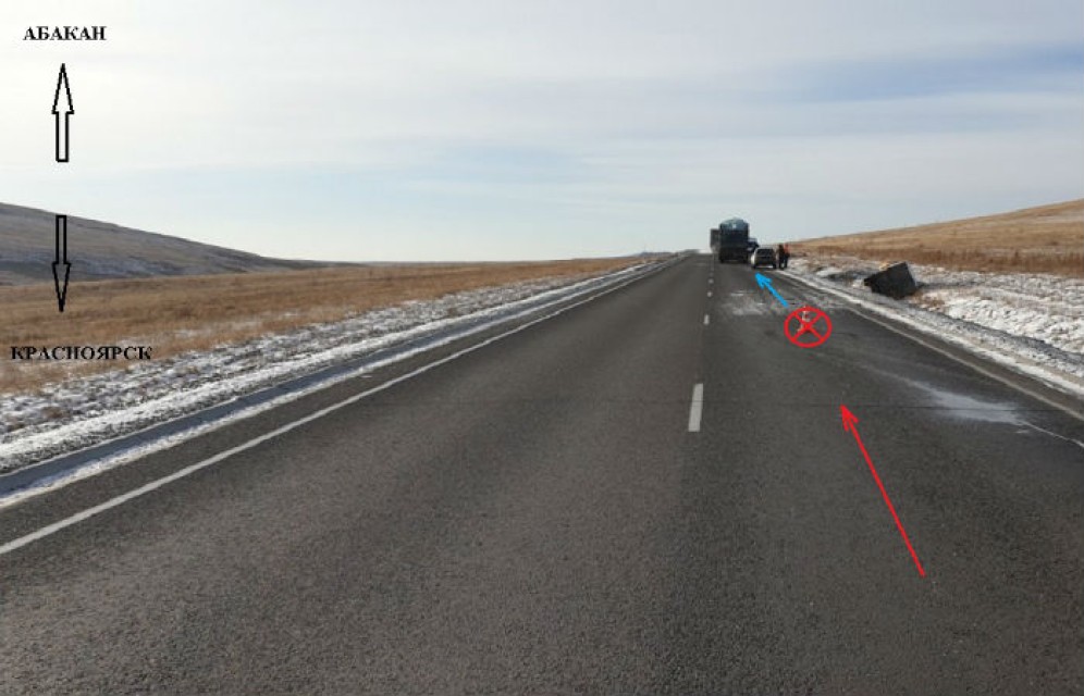Два человека пострадали в ДТП с фурой на трассе "Енисей" в Хакасии