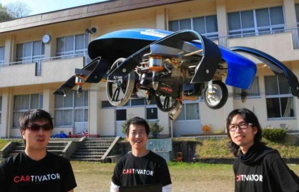 Летающий автомобиль появится в Японии к 2019 году