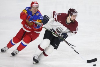 Сборная России разгромила команду Латвии на ЧМ по хоккею