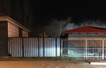 В Абакане сгорела кофейня