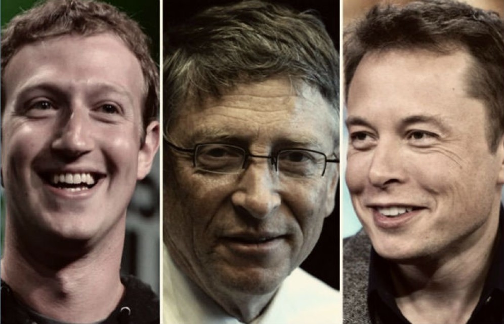 Необычные лайфхаки от Марка Цукерберга, Билла Гейтса и Илона Маска