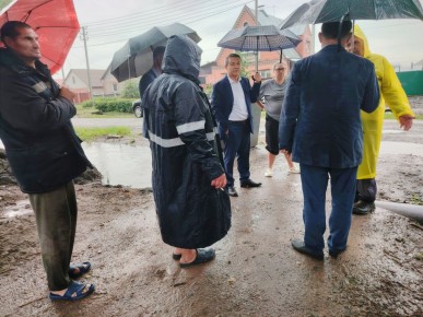 В Черногорске продолжают ликвидировать последствия ливней