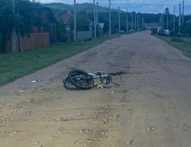 В Хакасии не поделили дорогу мотоцикл и квадроцикл, оба водителя были пьяны
