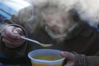 В Абакане работает столовая для граждан без определенного места жительства