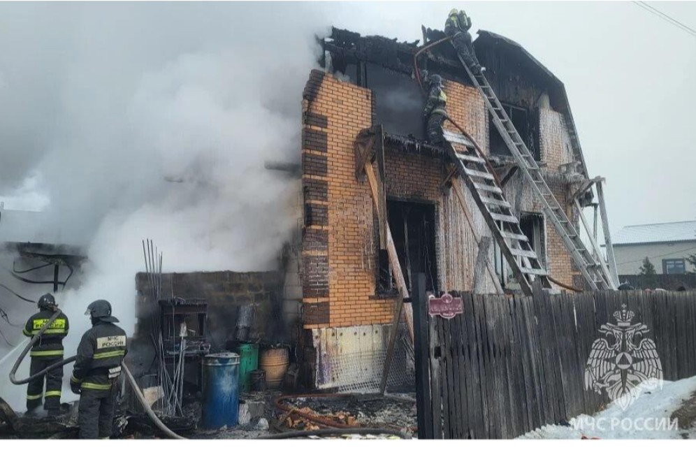 Пожары в Хакасии: семь случаев за сутки из-за печей