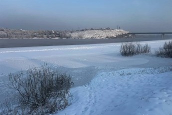 Шуга ушла: уровень воды в Енисее у Подсинего стабилизируется