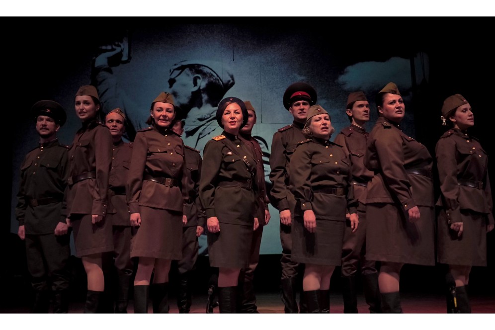 В Абакане торжественно закрыли Год защитника Отечества и Год героев Хакасии