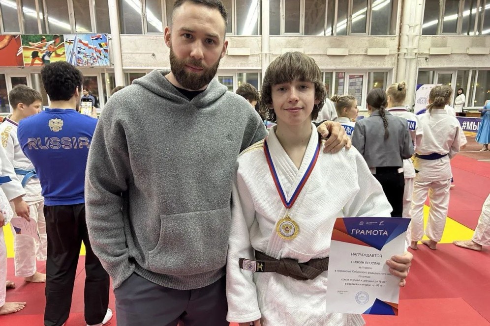 Ярослав Пивкин из Абакана стал чемпионом Сибири среди юниоров по дзюдо