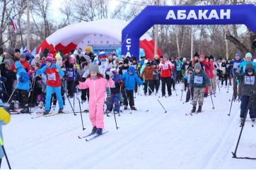 «Лыжня России» в Хакасии: программа и схема трассы
