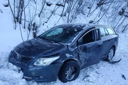 В Хакасии пьяный бесправник устроил аварию на трассе Абаза – Арбаты