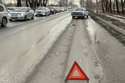 В столице Хакасии пешеход пострадал в ДТП на улице Советской