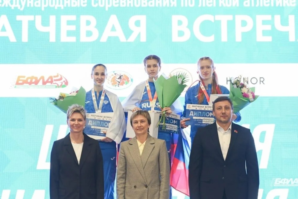 Рекордный бег: юная атлетка из Хакасии - чемпионка международных соревнований