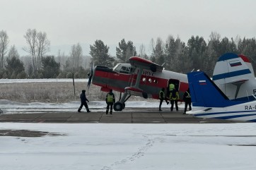 Лесные пожарные Хакасии осваивают десантирование с АН-2 на сборах в Красноярском крае