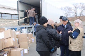 Из Хакасии отправлена новая партия гуманитарного груза для бойцов СВО