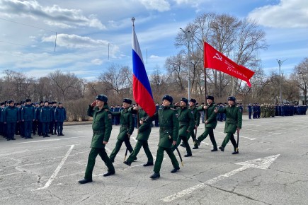 В Абакане стартовали репетиции парада Победы