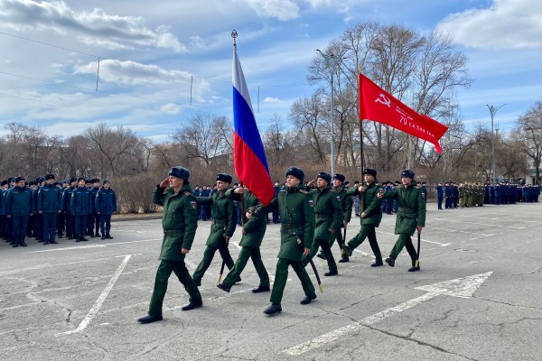 В Абакане стартовали репетиции парада Победы