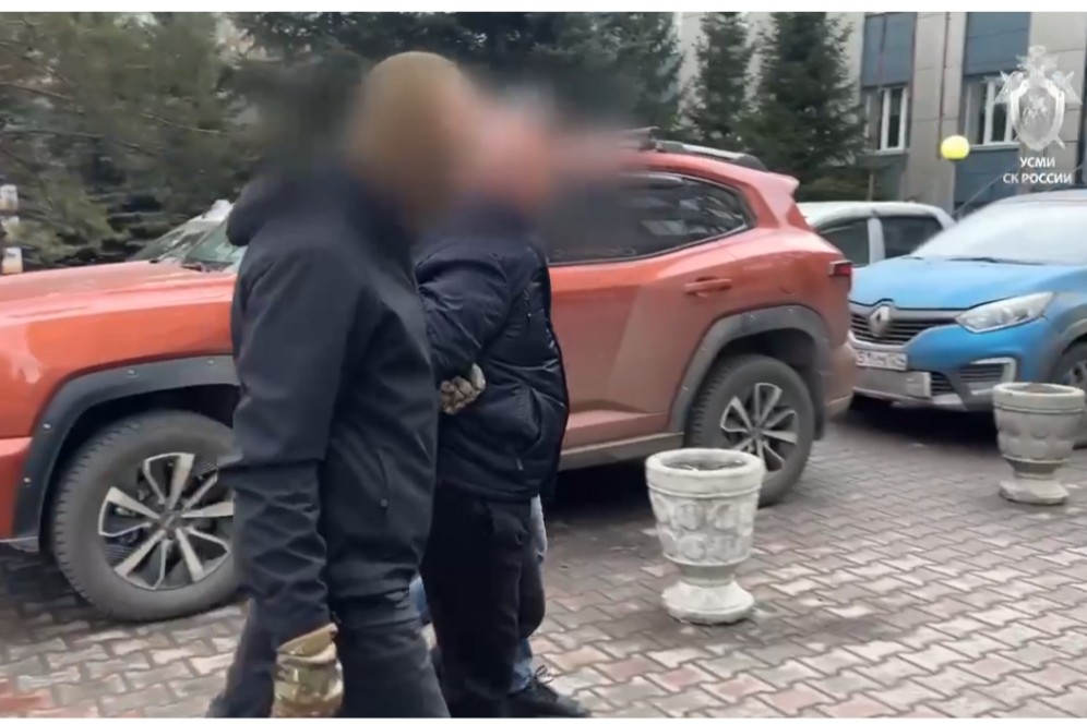 СКР опубликовал кадры задержания министра тарифной политики Красноярского края