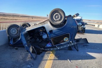 Несоблюдение дистанции привело к аварии на 384-м км трассы «Енисей» под Черногорском