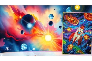 Учащиеся Школы креативных индустрий Хакасии завоевали первые места в двух космических конкурсах