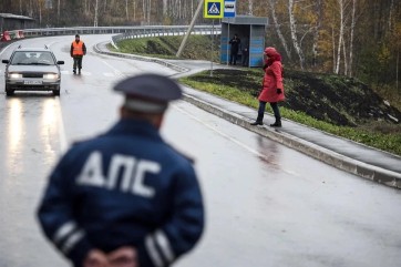 В Абакане пешехода оштрафовали за нарушение ПДД и неповиновение полиции