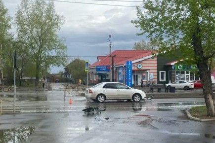 В Черногорске сбили 10-летнюю велосипедистку на пешеходном переходе