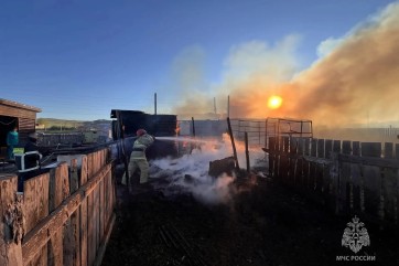За выходные в Хакасии потушили девять пожаров
