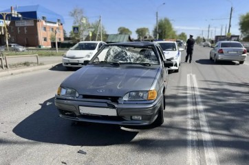В Абакане бесправник сбил несовершеннолетнего велосипедиста