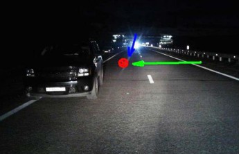 В Черногорске пешеход не успел перебежать дорогу в неположенном месте