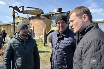 Валентин Коновалов выехал на место аварии на коллекторе