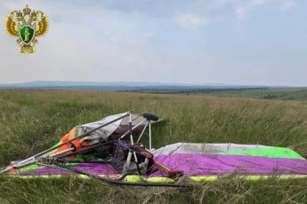 Транспортная прокуратура проверяет падение паралёта в Минусинском районе