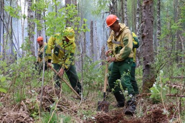 Более 1,4 тыс. человек тушат пожары в Красноярском крае