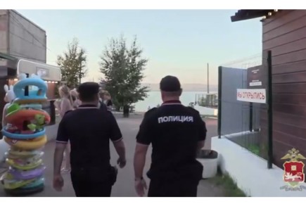 Курортная полиция приступила к патрулированию побережья озёр Шира и Белё