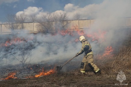 За сутки в Хакасии потушили пять пожаров