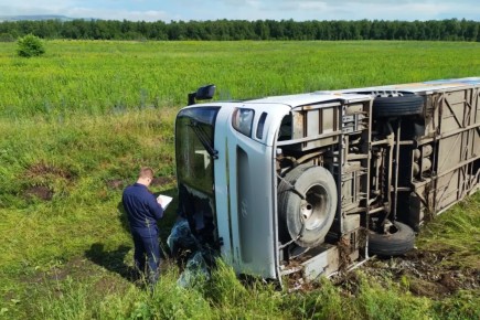 В Минусинскому округе по факту ДТП с автобусом, перевозившим детей, возбуждено уголовное дело