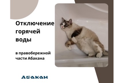 В правобережной части Абакана отключат горячую воду из‑за испытаний тепловых сетей
