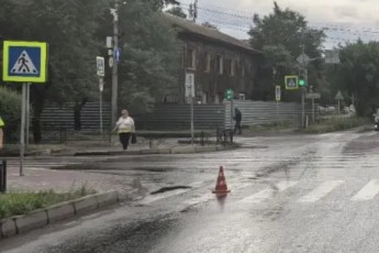 В Абакане "Toyota" сбила 84-летнего пешехода на «зебре»