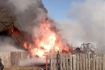 Пожар в Шира унес жизни супругов