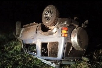 В Боградском районе при опрокидывании Mitsubishi погиб водитель
