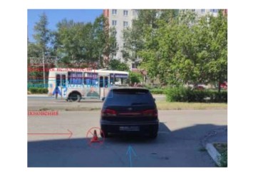 В Саяногорске велосипедистка пострадала в ДТП с Toyota