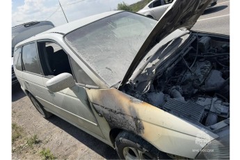 В Абакане из‑за неграмотного монтажа газового оборудования загорелся моторный отсек