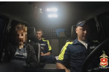 В Ширинском районе пьяная автоледи пыталась скрыться от ГИБДД