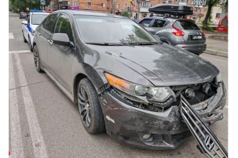Водитель "Honda Accord" сбил семилетнего пешехода на переходе в Абакане