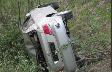 Смертельное ДТП на аскизской трассе: иномарка врезалась в грузовик