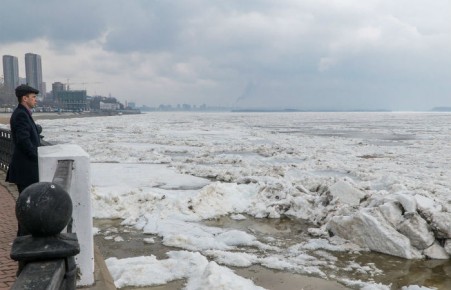 Жители Кемеровской области смогут наблюдать ледоход в прямом эфире