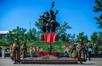 В Хакасии с почестями захоронены останки воина Великой Отечественной войны