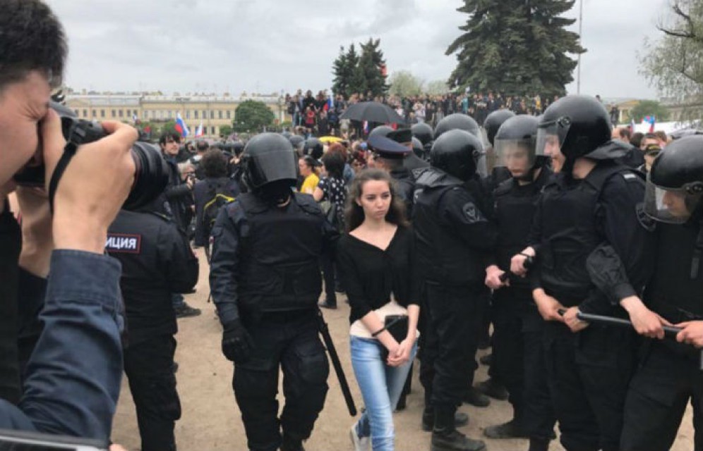 В Кремле прокомментировали прошедшие в России протестные акции